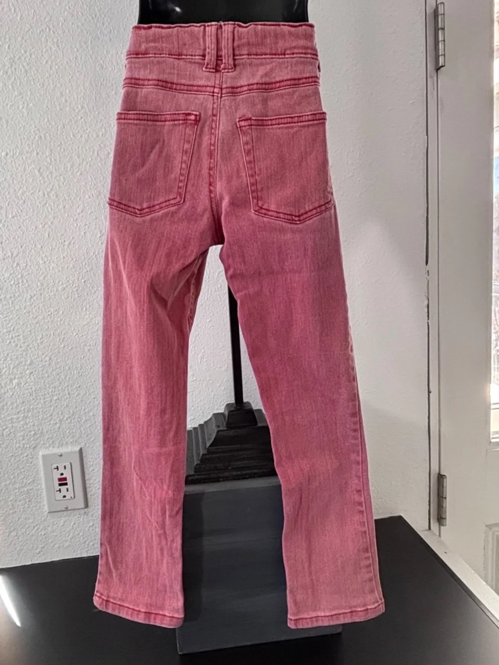 Gymboree boys size 6 outfit Henley and red jeans skinny fit